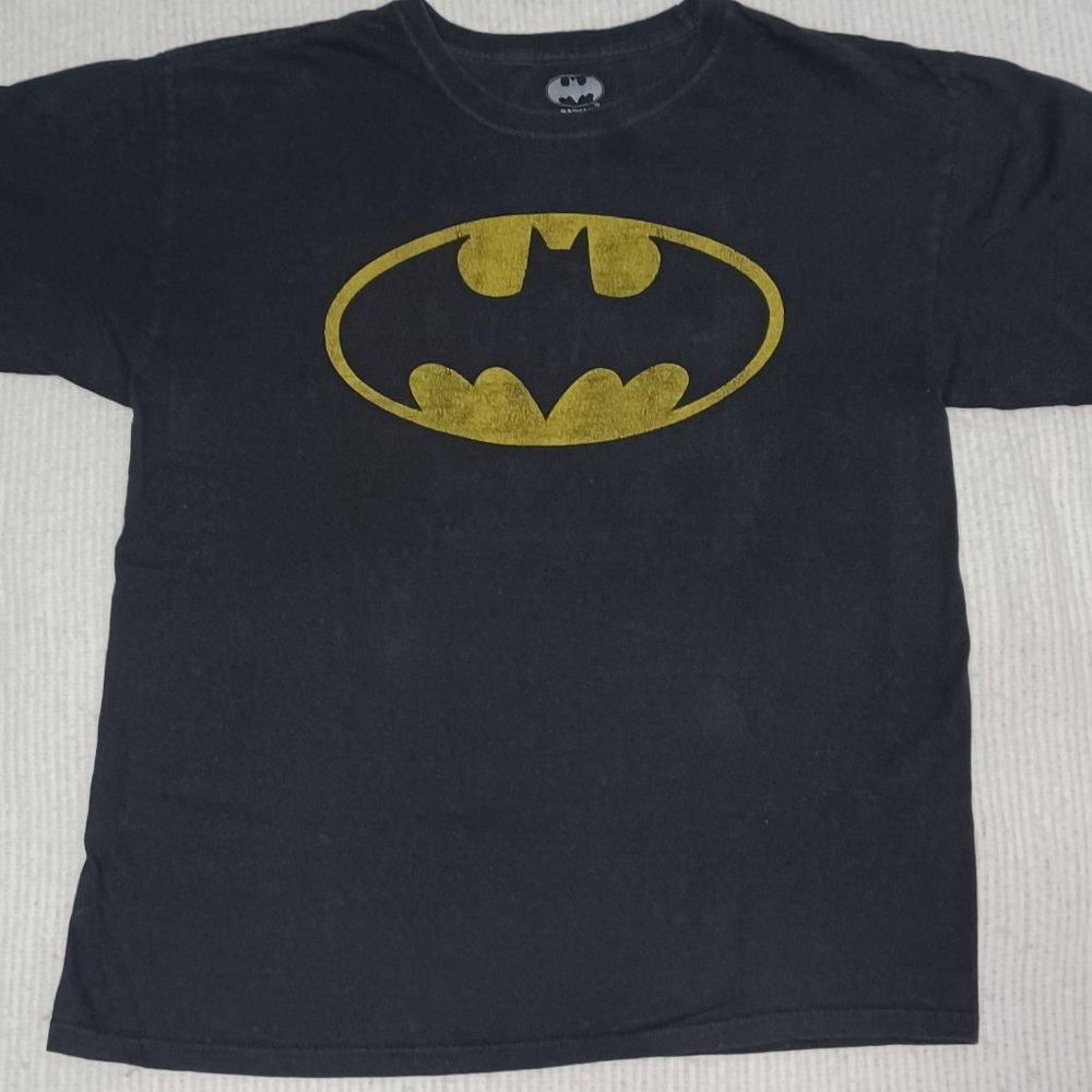 Batman Graphic T-Shirt, Black Size L